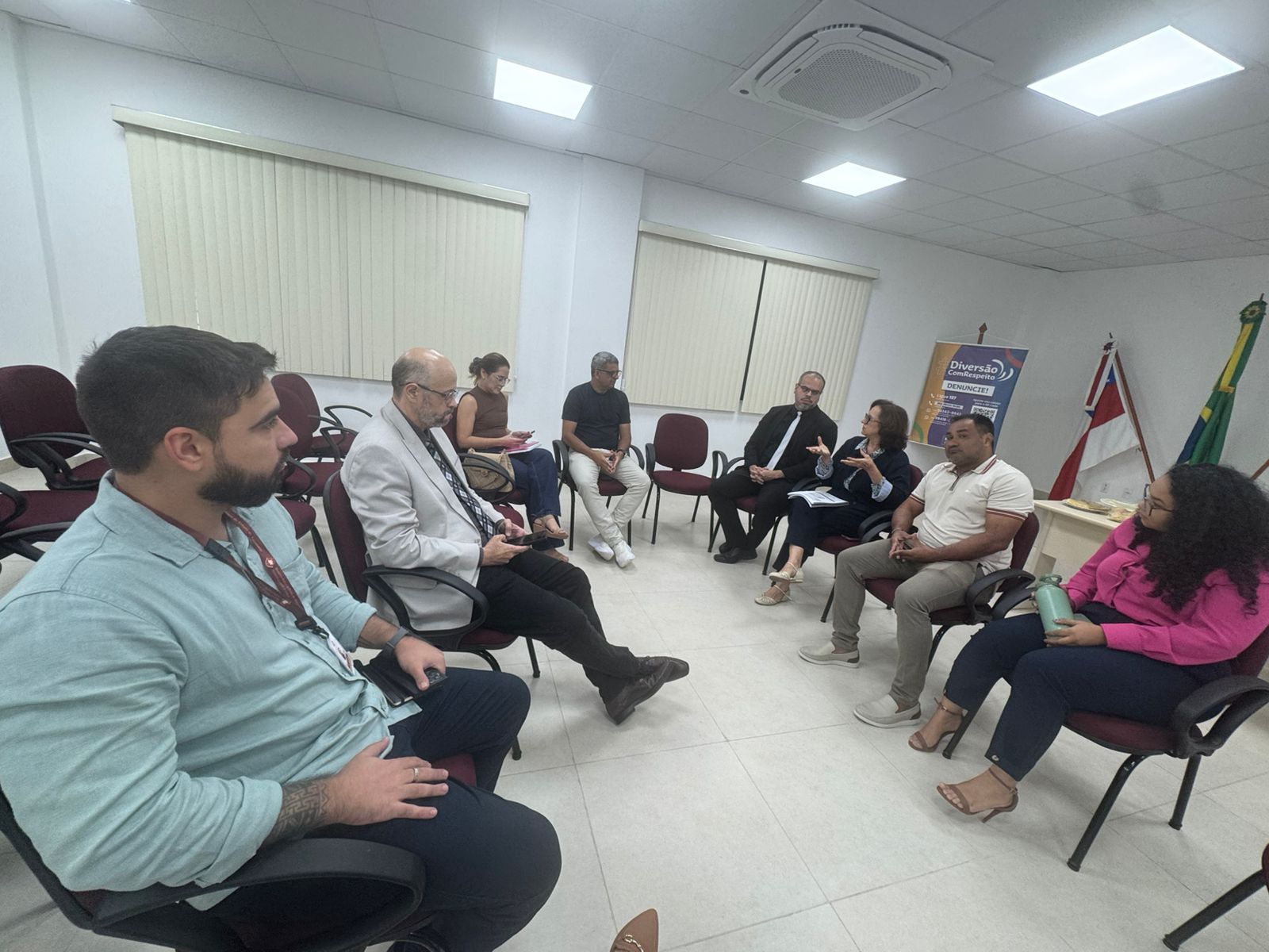 Corregedoria do MP realiza reunião interinstitucional para fortalecer serviços públicos em Manacapuru