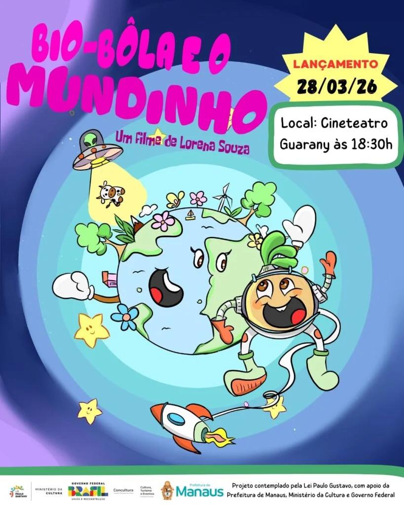 Cineteatro Guarany recebe curta de animação “Bio-Bôla e o Mundinho”