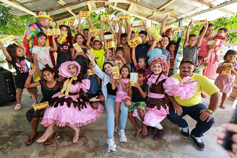Manaus: Campanha “Páscoa na Floresta” leva alegria a comunidades ribeirinhas