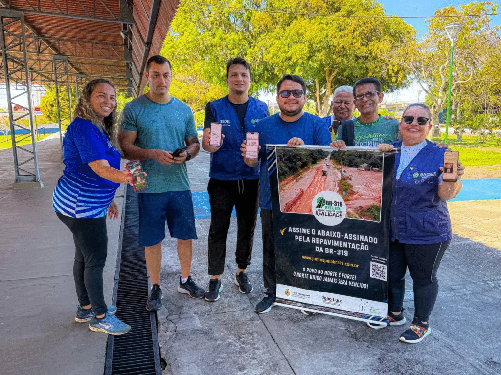 BR-319: Mutirão reúne milhares de assinaturas em apoio à repavimentação
