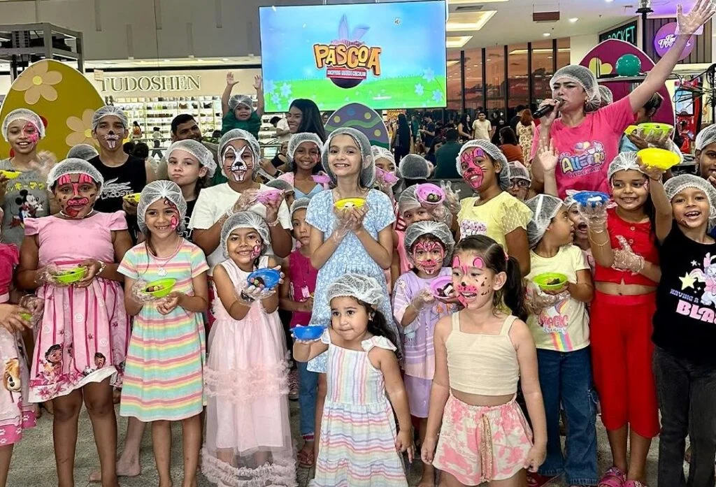 “Páscoa Encantada” oferece atividades lúdicas para as crianças em Manaus