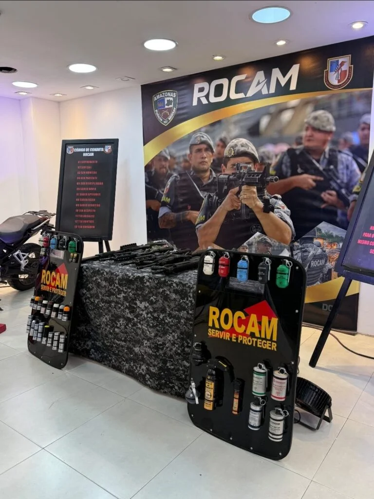 Exposição gratuita conta a história dos 189 anos da PMAM