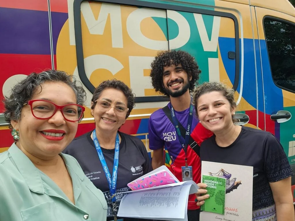 Roda de leitura: valoriação indígena na zona Centro-Sul de Manaus