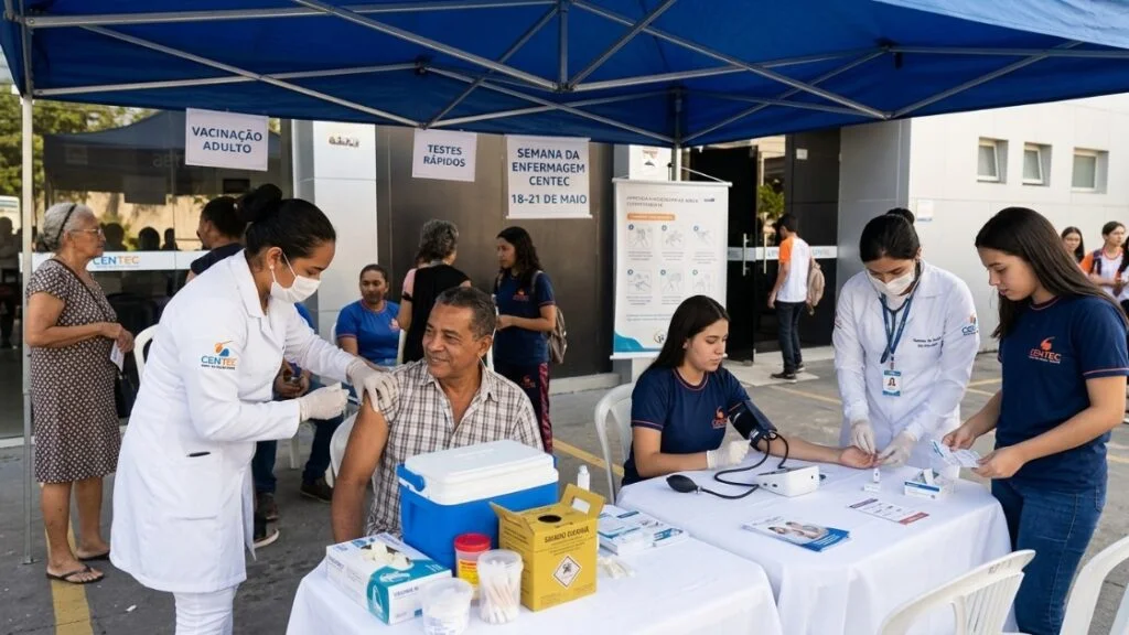 Semana da Enfermagem terá vacinação e serviços gratuitos em Manaus; saiba como participar