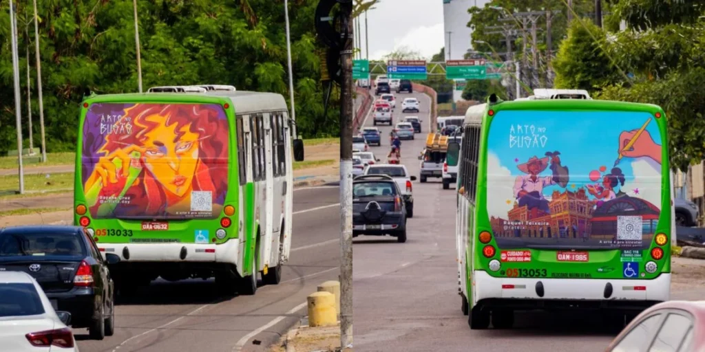 Arte no Busão abre inscrições para artistas em Manaus