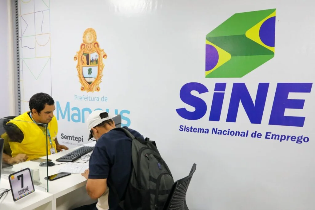 Oportunidade: Sine Manaus abre 616 vagas de emprego nesta segunda–feira