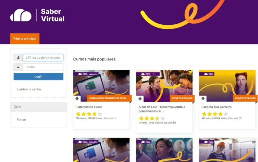 Com 53 cursos gratuitos: CIEE Saber Virtual é opção para capacitação nas férias de julho