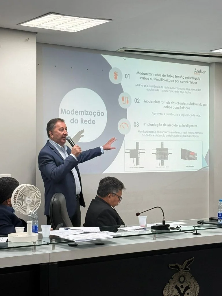Âmbar apresenta pacote de R$ 5,5 bilhões para modernizar sistema elétrico do Amazonas