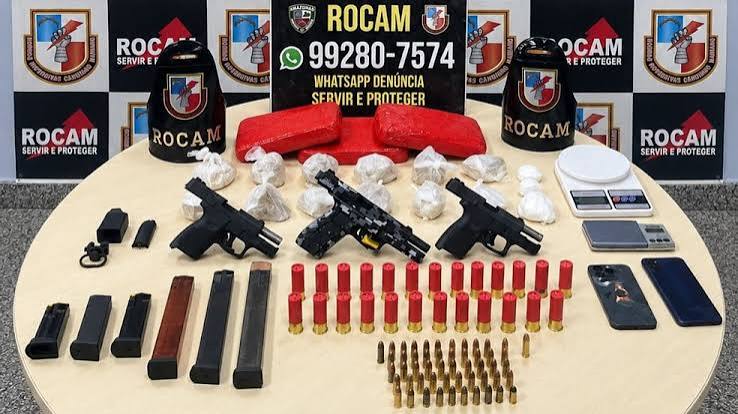 Dois homens são presos por ataque a capitão em Manaus