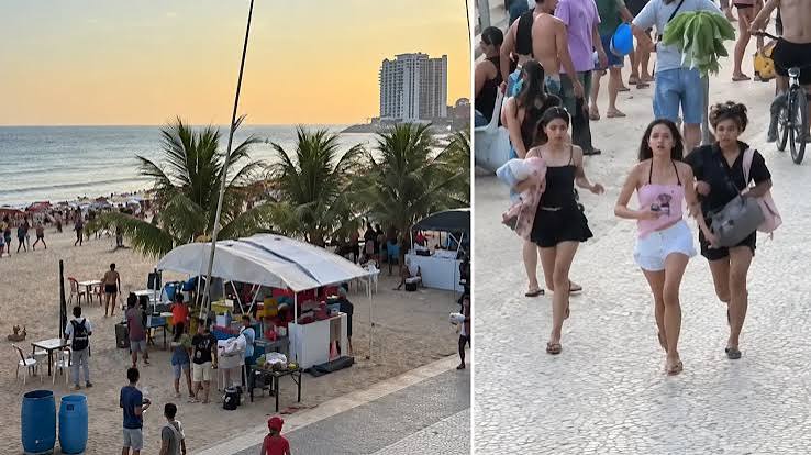 Homem morre baleado durante tiroteio na Praia da Ponta Negra, Zona Oeste de Manaus