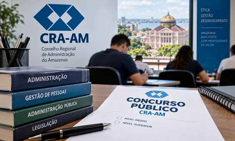 Concurso CRA-AM prorroga inscrições com 54 oportunidades; veja remuneração