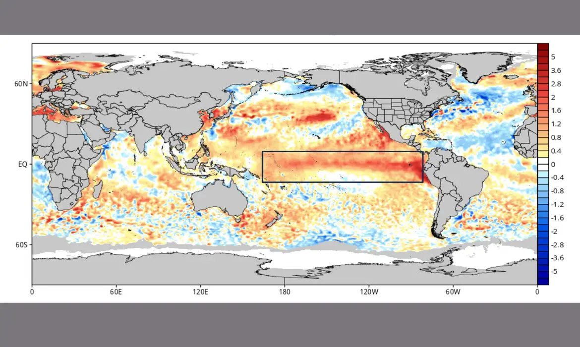 Painel climático alerta: El Niño pode figurar entre os mais intensos registrados desde 1950